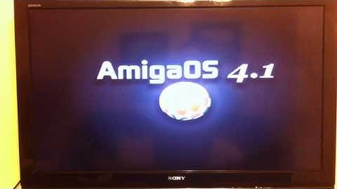 Amiga OS4.1 loading after update 3