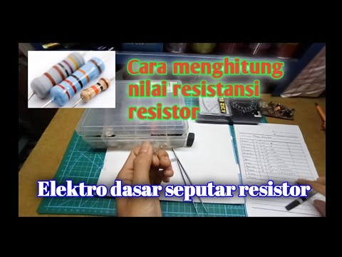 Penjelasan fungsi dari resistor ||Azys elektro art @multyteknikaelektro9486