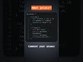👨💻 Dart Coding Challenge | Dart Coding Question #dart #flutter #codingchallenge #coding