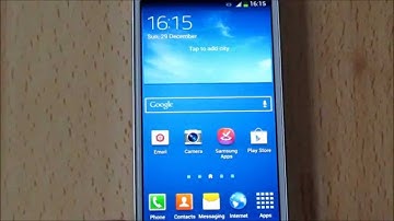 Return to factory settings Samsung Galaxy S4 mini, audio: English