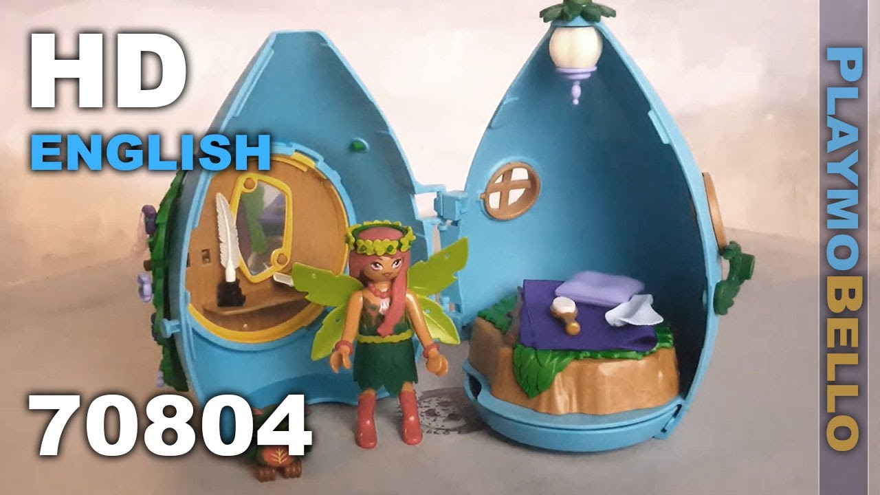 2021) 70804 Ayuma Forest Fairy with Tree Hut Playmobil REVIEW 