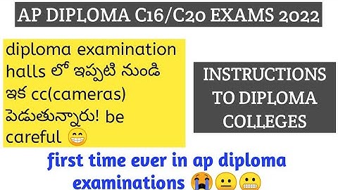 Ap diploma C16,C20 2022 EXAMS| INSTALLATION OF CC CAMERAS IN DIPLOMA EXAM HALLS😭| DIPLOMA EXAMS 2022