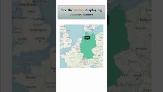 Make Map Layers More Interactive with Tooltips | Essential JS 2 and Blazor Maps