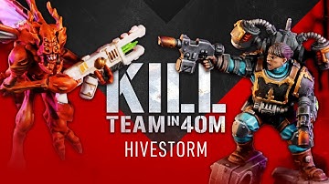 Hivestorm! New Kill Team with Vespid Stingwings and Tempestus Aquilons.