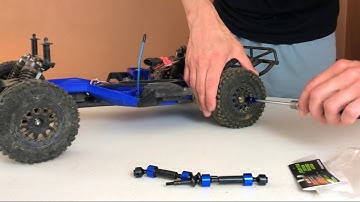 “The CHEAPEST Traxxas Slash Project” - UPGRADING To Aftermarket HD Steel DRIVESHAFTS!!!