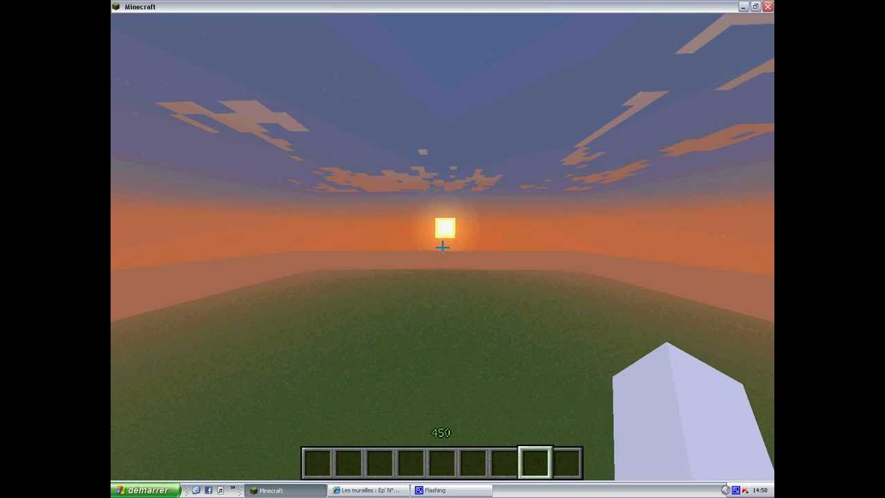 Comment Faire Un Faut Soleil Qui Bouge Dant Minecraft