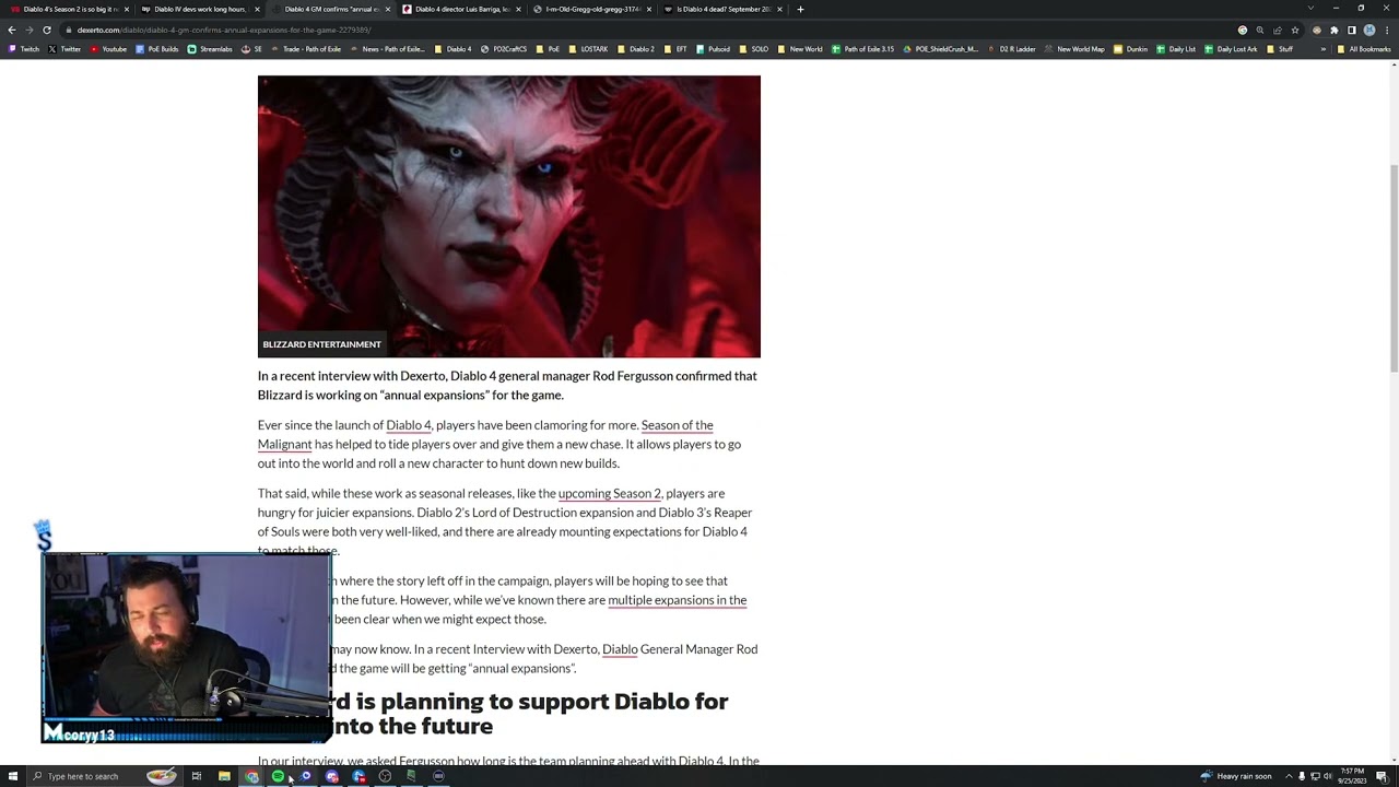 DatModz Blizzcon D4 Predictions