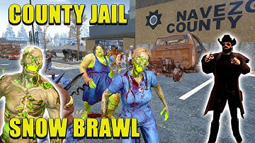 Tier 5 Country Jail POI Is WILD | Snow Biome Only & No Trader | 7 Days To Die Alpha 21 Gameplay