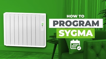 How to program your Sygma radiator | Step-by-step guide