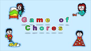 Game of chores  | Easy song to learn English screenshot 4