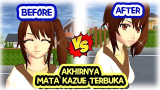 Cara Membuat Mata Kazue Terbuka ‼️😱🤩 - Sakura School Simulator 🤗🌸 How To Open Kazues Eyes