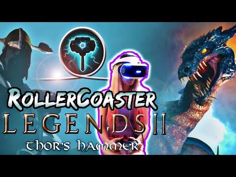 💜I try 💜 RollerCoaster Legends II Thor's Hammer PSVR (PS4 VR) Full Game