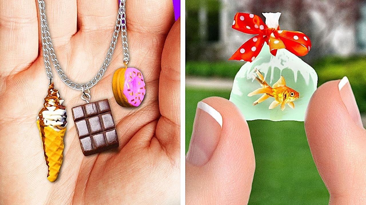 35 Adorable Polymer Clay and Resin Miniature DIYs