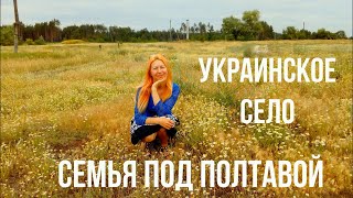 VLOG.СЕМЬЯ под Полтавой.Малина.Мы у бабушки в гостях.Дома делаем молочный коктейль.