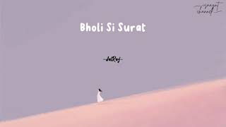 Bholi Si Surat lirik  Terjemahan  Cover By Jalraj  Dil To Pagal Hai