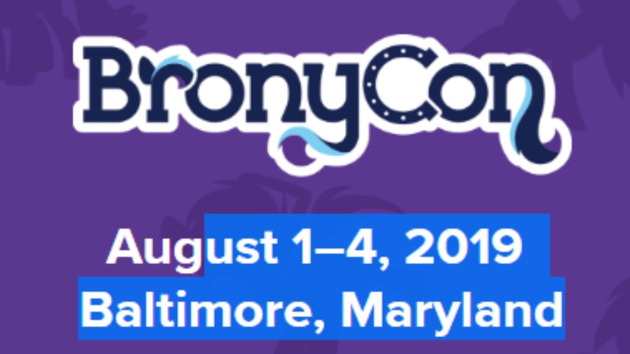 Bronycon 2019 schedule YouTube