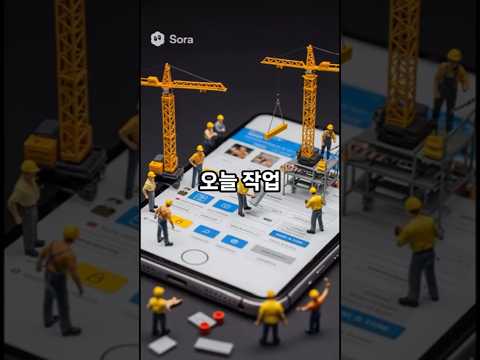 홈페이지가 이렇게 만들어진다고? 미니어처 건설현장 대공개!