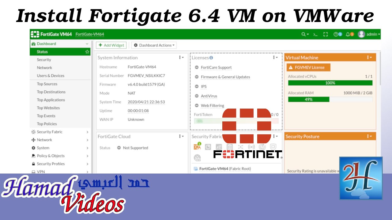 fortigate vm remove license