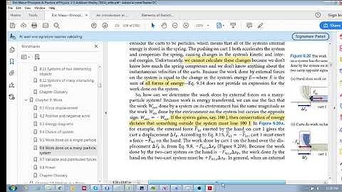 Chap 9.6 - Work done on many-particle system