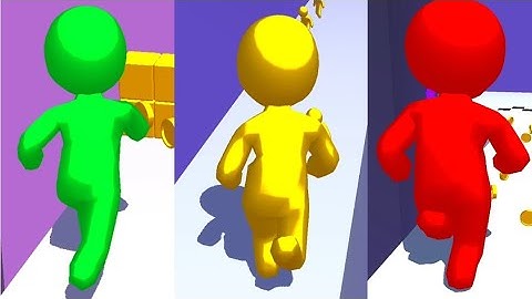 Color Run Stickman 3d - Gameplay Walkthrough All Levels 1-5 ( android,iOS )