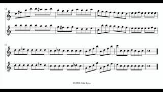 A.  Bova, New duos, no  1, for 2 alto recorders