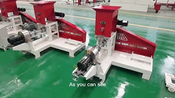 Lima Fish Feed Extruder Machine, Floating Fish Feed Machine