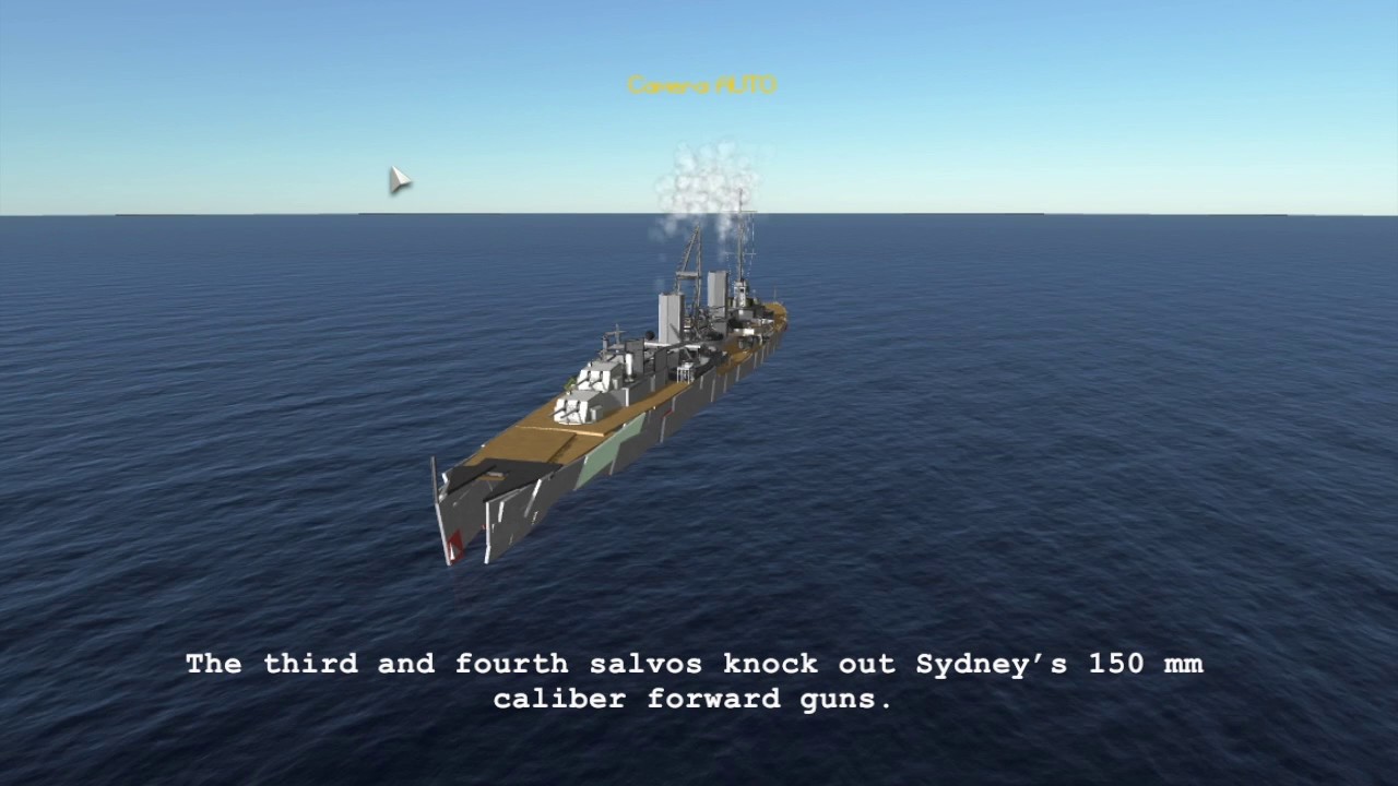 The Battle Between The Hmas Sydney And Kormoran