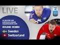 Sweden v Switzerland - Men's round robin - Le Gruyère AOP European Curling Championships 2019