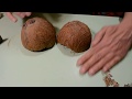 How to open a coconut in 20 seconds Как открыть кокос за 20 сек