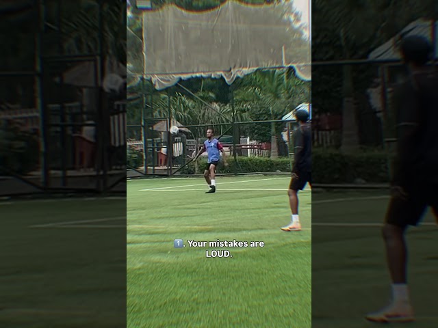 2 things every Center Back learns the hard way 🧱⚽️