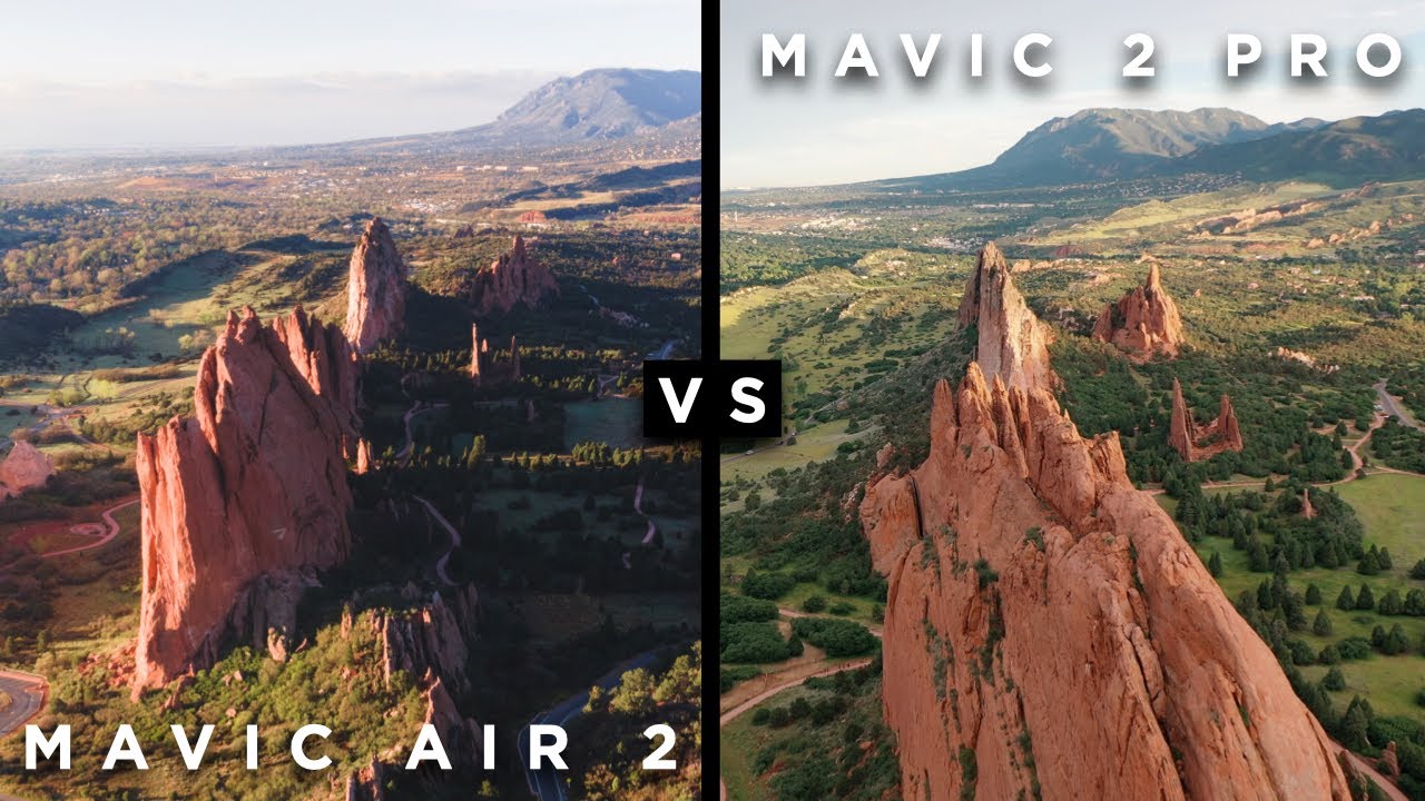 Mavic Air 2 vs Mavic 2 Pro - Side by Side Comparison - YouTube