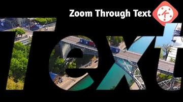 Zoom Through Text Intro or Transition in Kinemaster Tutorial  Koushik Bhunia
