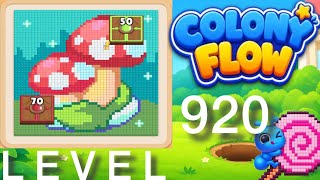 Colony Flow Level 920 walkthrough (Hard) Solution