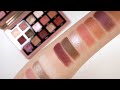 Natasha Denona Retro Eyeshadow Palette Live Swatches