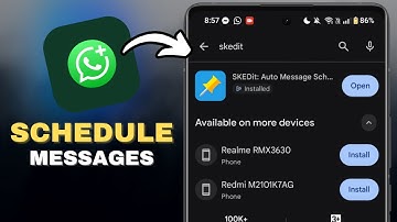 How To Schedule WhatsApp Messages In Android in SECONDS!