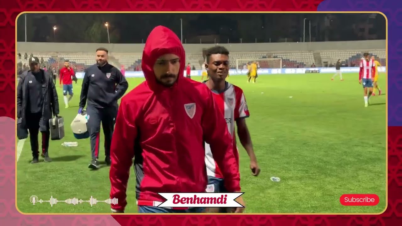 بكاء وحزن شديد شاهد أخر لحظات المغرب التطواني في القسم الأول