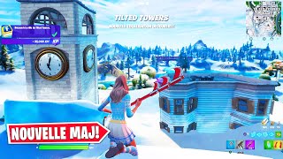 nouvelle MISE À JOUR daujourdhui sur Fortnite  (Tilted Towers, Tornade..)