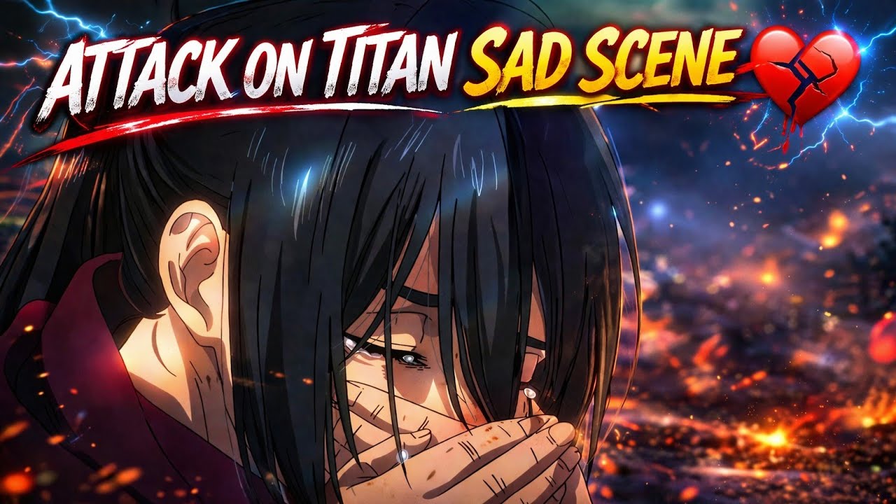 Aot Sad Rumbling Attack on Titan Sad Scene Pack 💔 | AOT Emotional Clips for Edit | 4K ...
