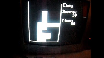DIY TV Tetris Game - PIC18F4620 PAL Signal Generation