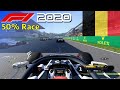 F1 2020 - Tsunoda Career Mode #14: 50% Race Belgium | PS5