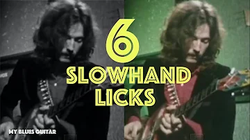 Eric Clapton Guitar Licks Lesson : Sleepy Time Time Cream Live : Lesson 5