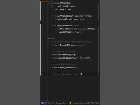 What’s the trick to #dynamic class attributes in Python? Unlock # ...