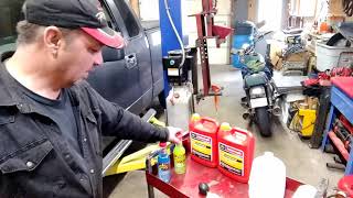 2008 F-150 DIY Coolant Flush. Remove the Block Drain and Clean the Expansion Tank. 2008 F-150 DIY Coolant Flush. Remove the Block Drain and Clean the Expansion Tank.