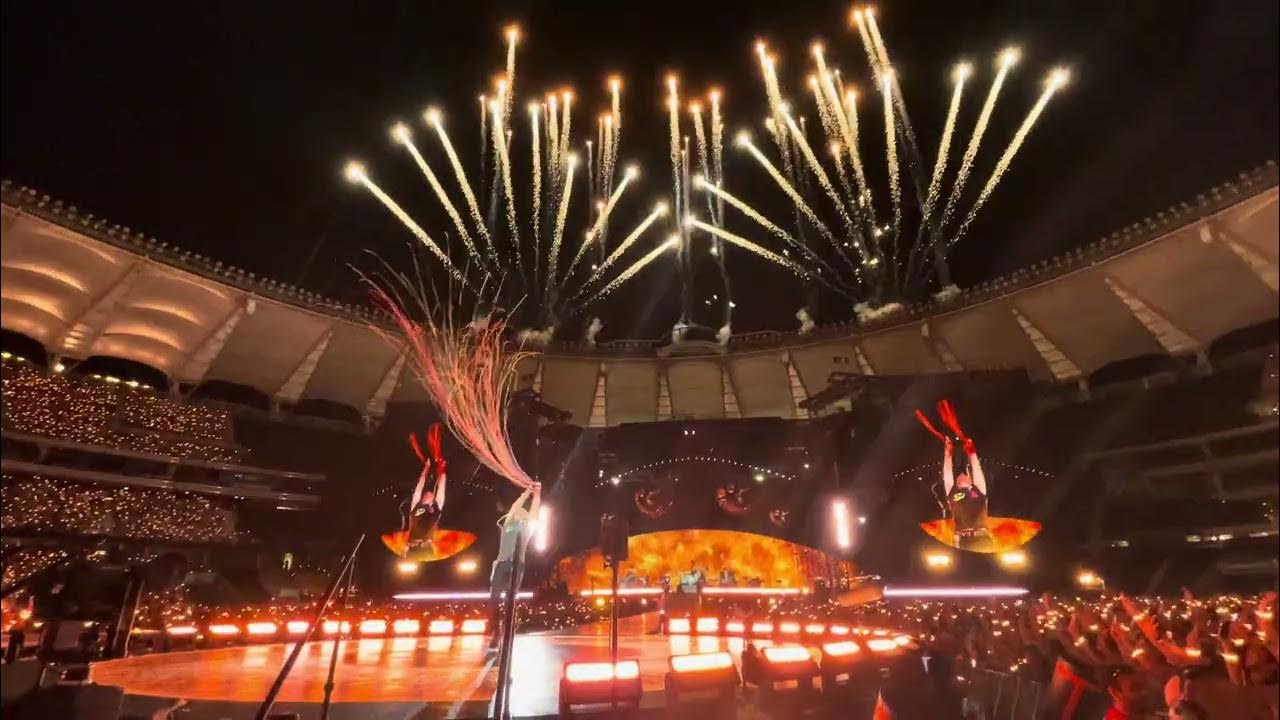Coldplay Fix you Optus Stadium Perth YouTube