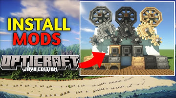 How to Install Mods in Opticraft Java | Minecraft Windows 7 Edition | Darzone
