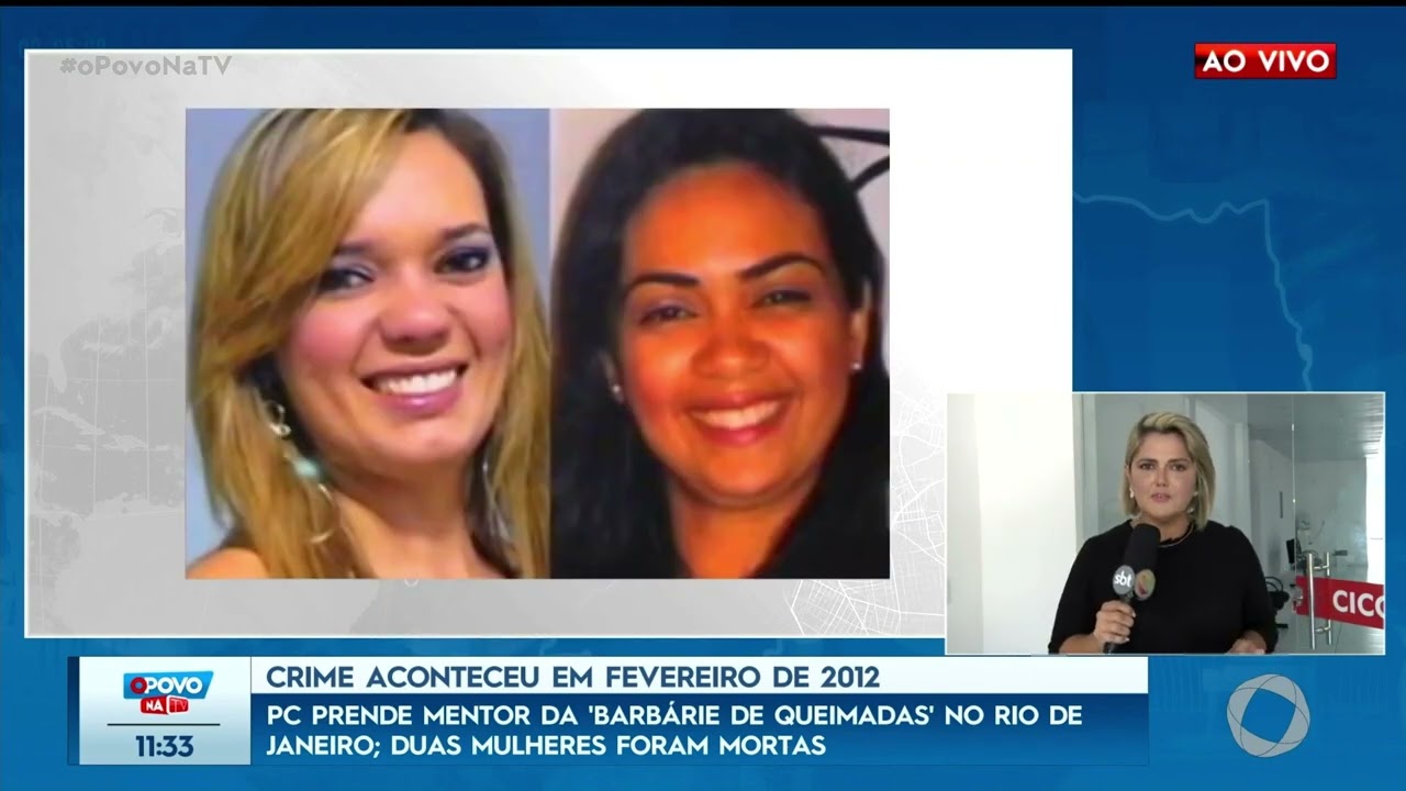 PC prende mentor da 'Barbárie de Queimadas' no RJ; duas mulheres foram mortas - O Povo na TV