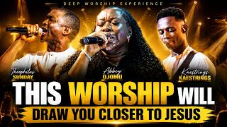 THIS WORSHIP WILL DRAW YOU CLOSER TO JESUS | Deep Worship  by min theophilus  abbey ojomu kaestrings