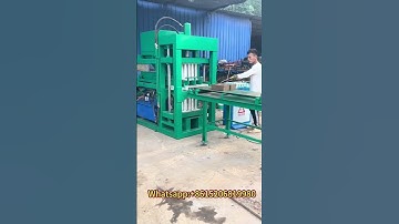 20 ton hydaulic press automatic soil cement clay interlocking lego brick making machine for ISSB