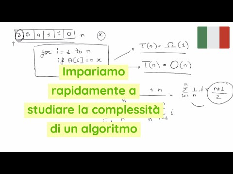 Video: Come si calcola la complessità dello spazio?