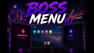 [ESX] Free FiveM Script Boss Menu V1.1